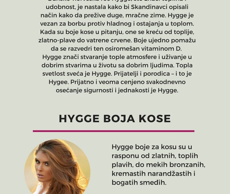 Hygge boja kose – životni stil kao novi trend farbanja